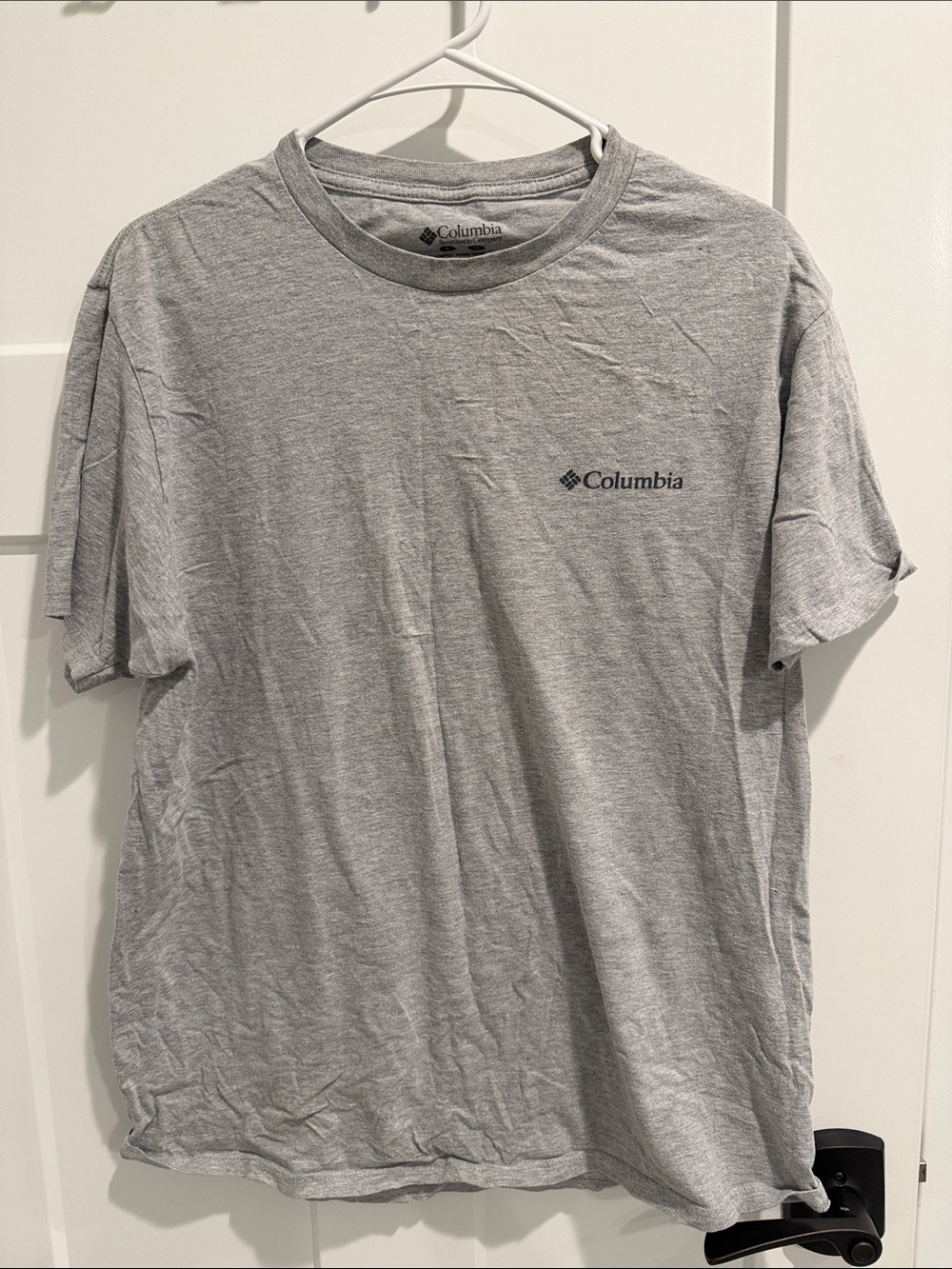 Columbia Men's Heather Gray Short Sleeve Logo Tee